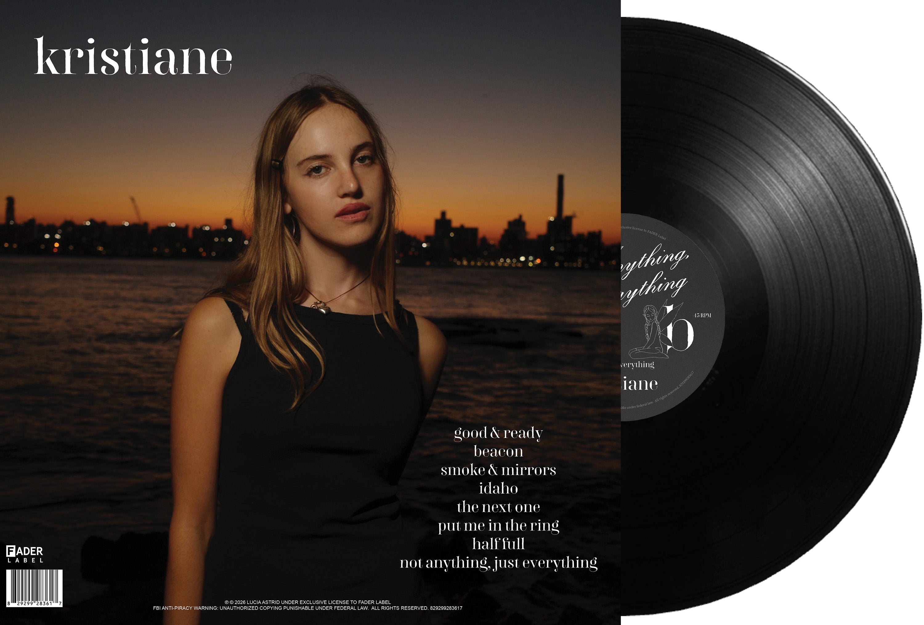 Kristiane - Not Anything, Just Everything Vinyl